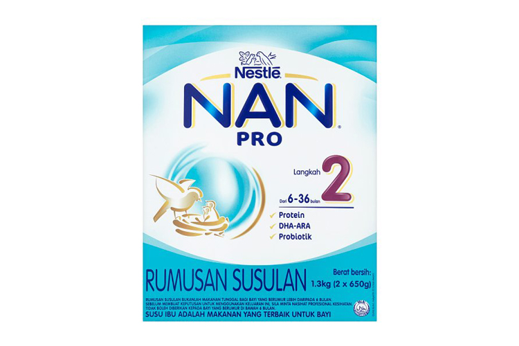 NAN PRO 2 LEBP163 BIB (2X650G)